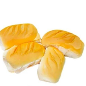 Pão de banha congelado dourado